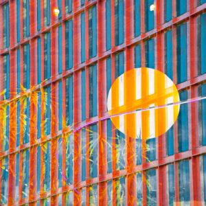 Urban Sunset-abstract image-London