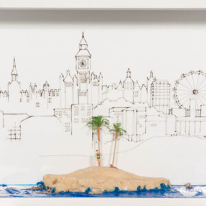 Personal Space - Abstract Diorama - SOLD