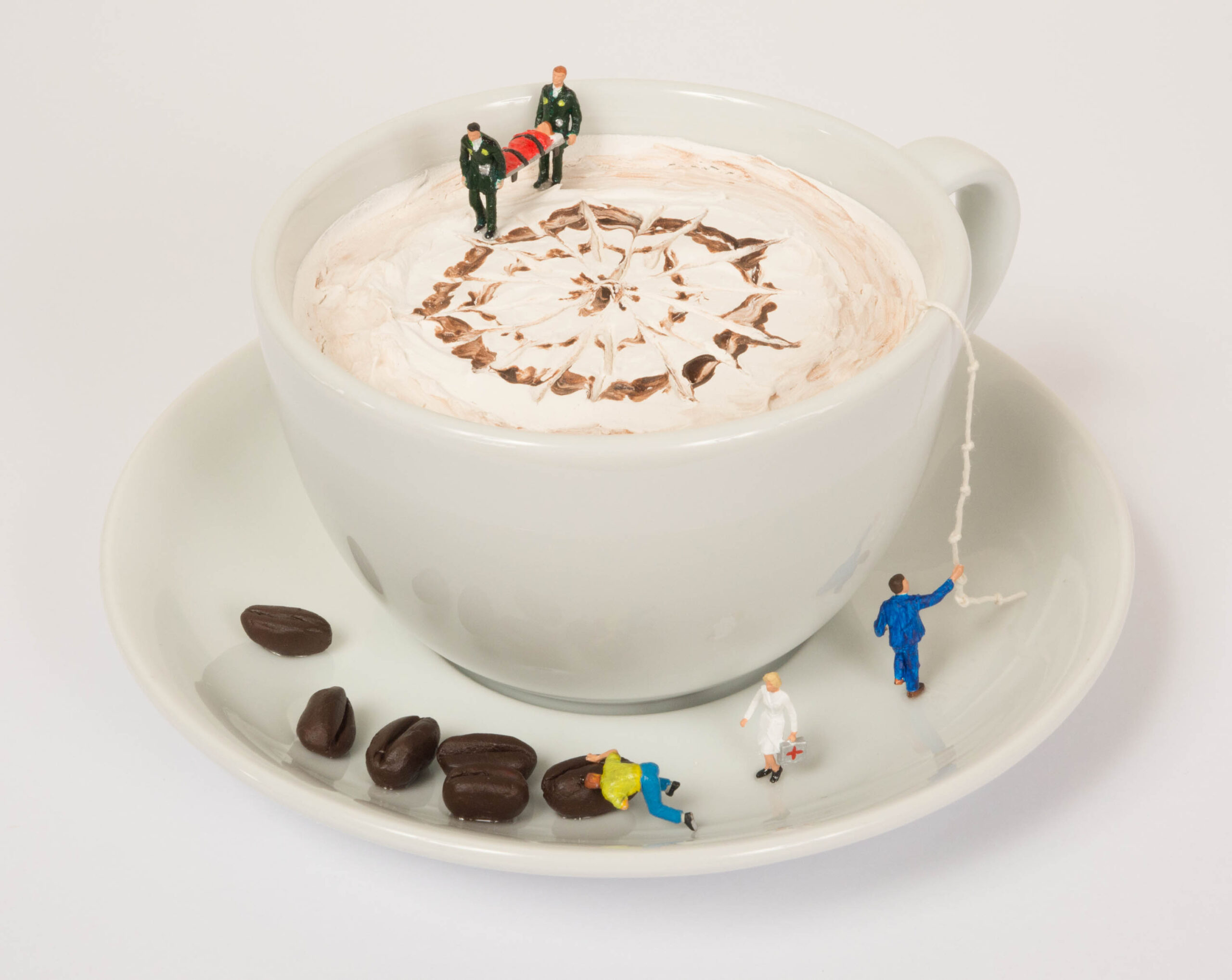 Dying For A Coffee - Miniature Worlds -SOLD 1 Dying For A Coffee - Miniature Worlds -SOLD